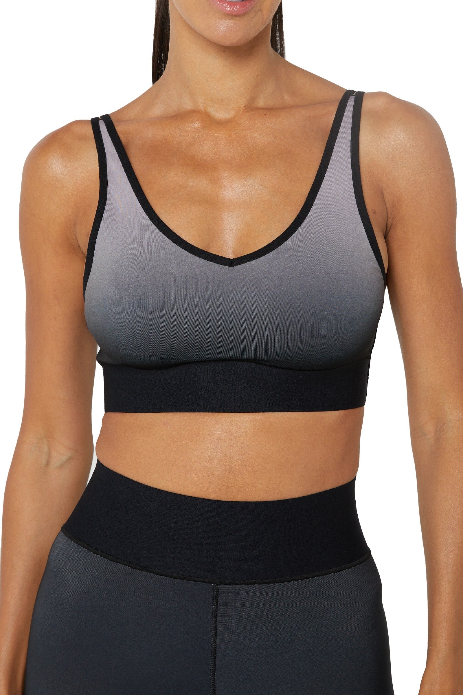 Cali Sports Cali Sport strappy breathable stretchy gray sports bra women  Size Medium - $19 - From Anas